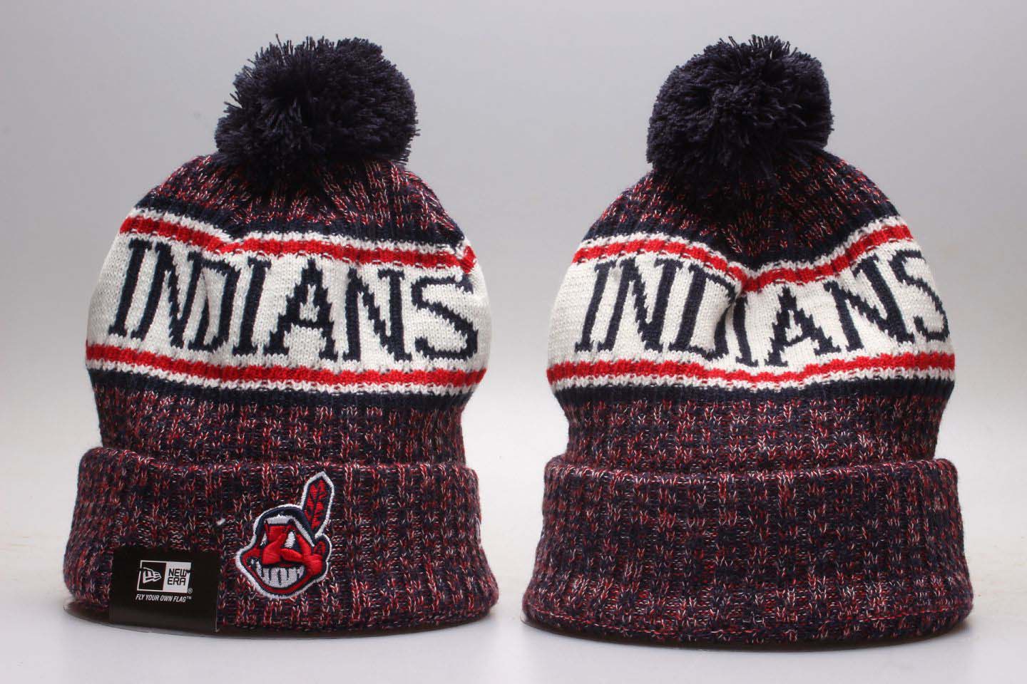 2020 MLB Cleveland Indians Beanies 11